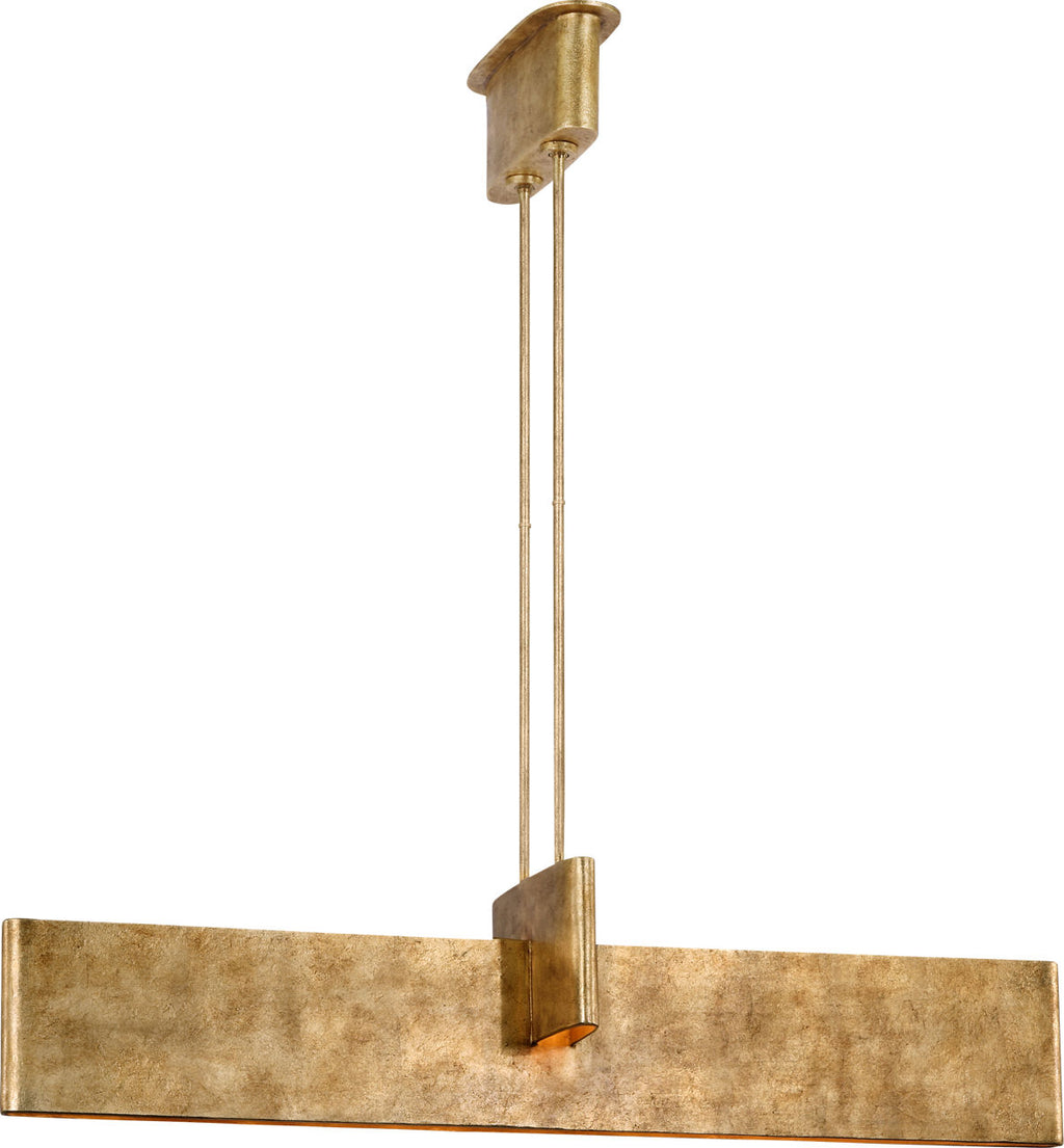 Lotura 48" Intersecting Linear Pendant | Museum Gild