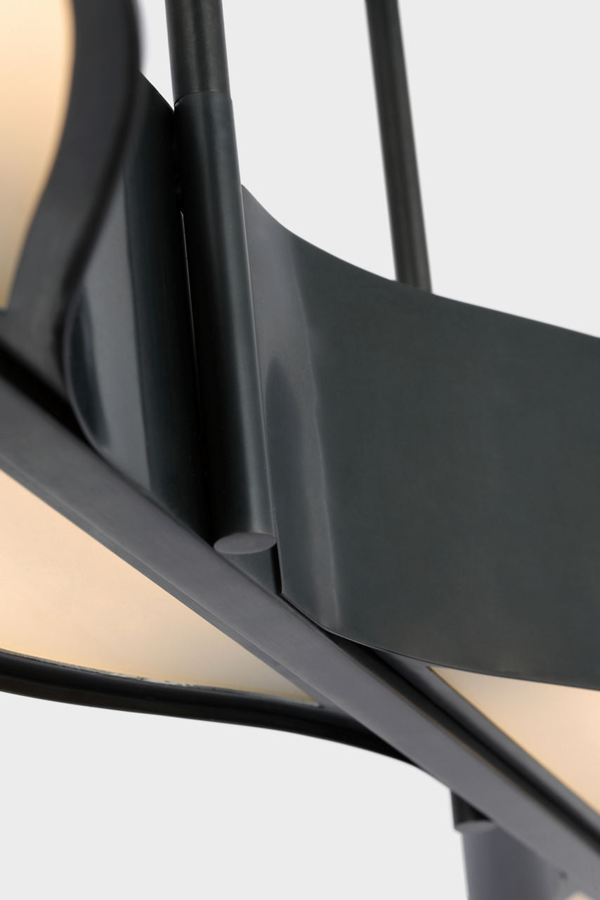 Avant 60" Linear Pendant | Bronze | Frosted Glass