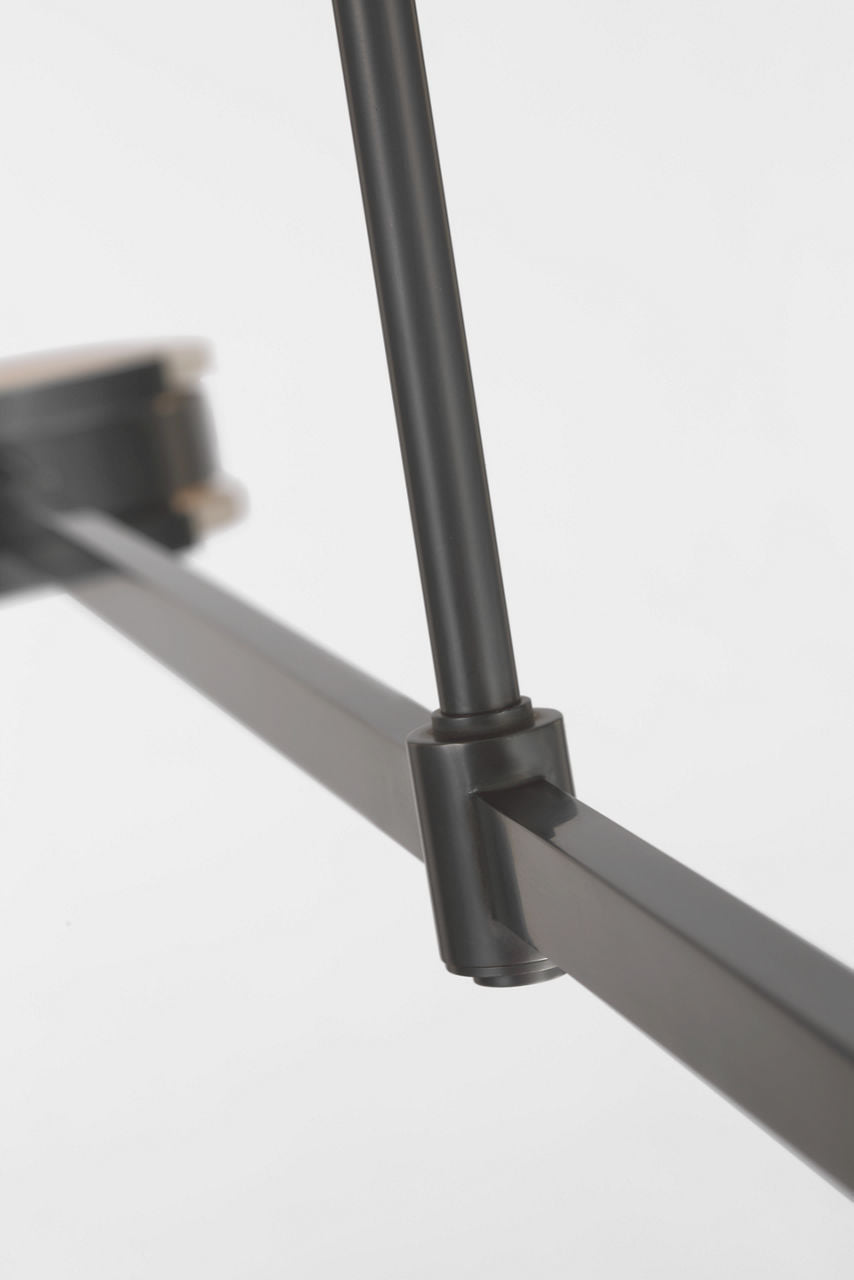 Melange 54" Linear Pendant | Bronze | Alabaster