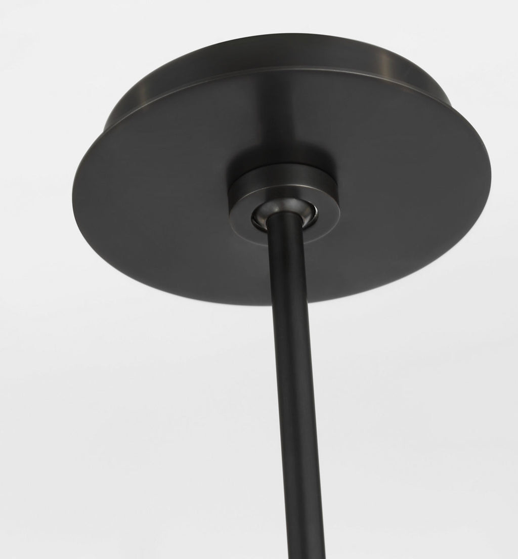 Melange 72" Multi-Positional Chandelier | Bronze | Alabaster