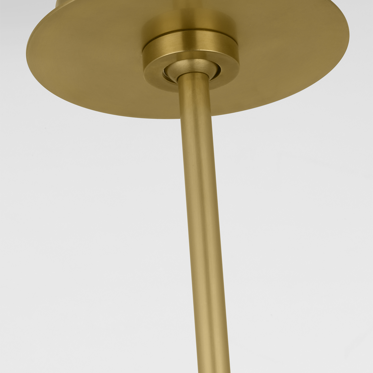 Melange 7" Pendant | Antique-Burnished Brass | Alabaster