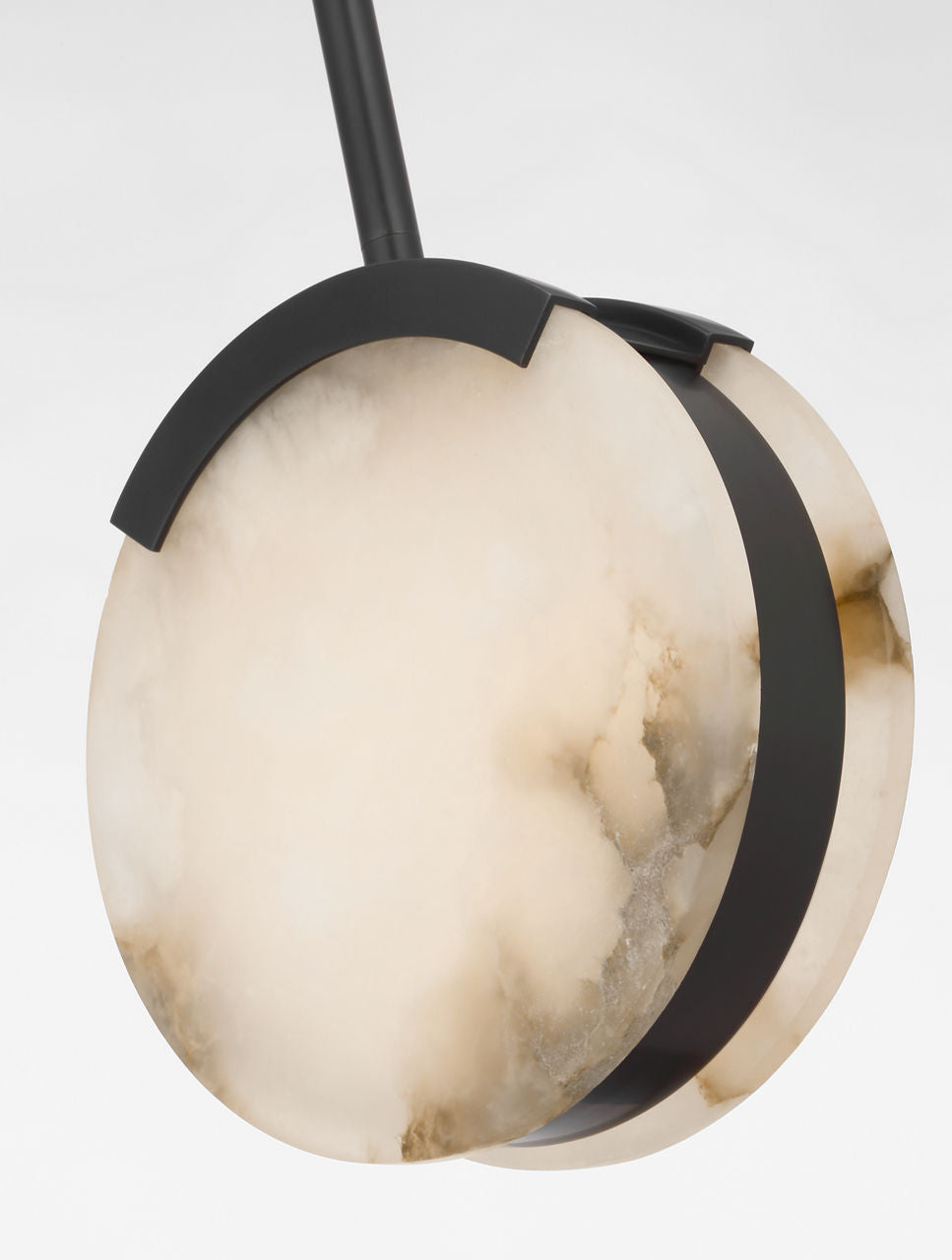 Melange 7" Pendant | Bronze | Alabaster