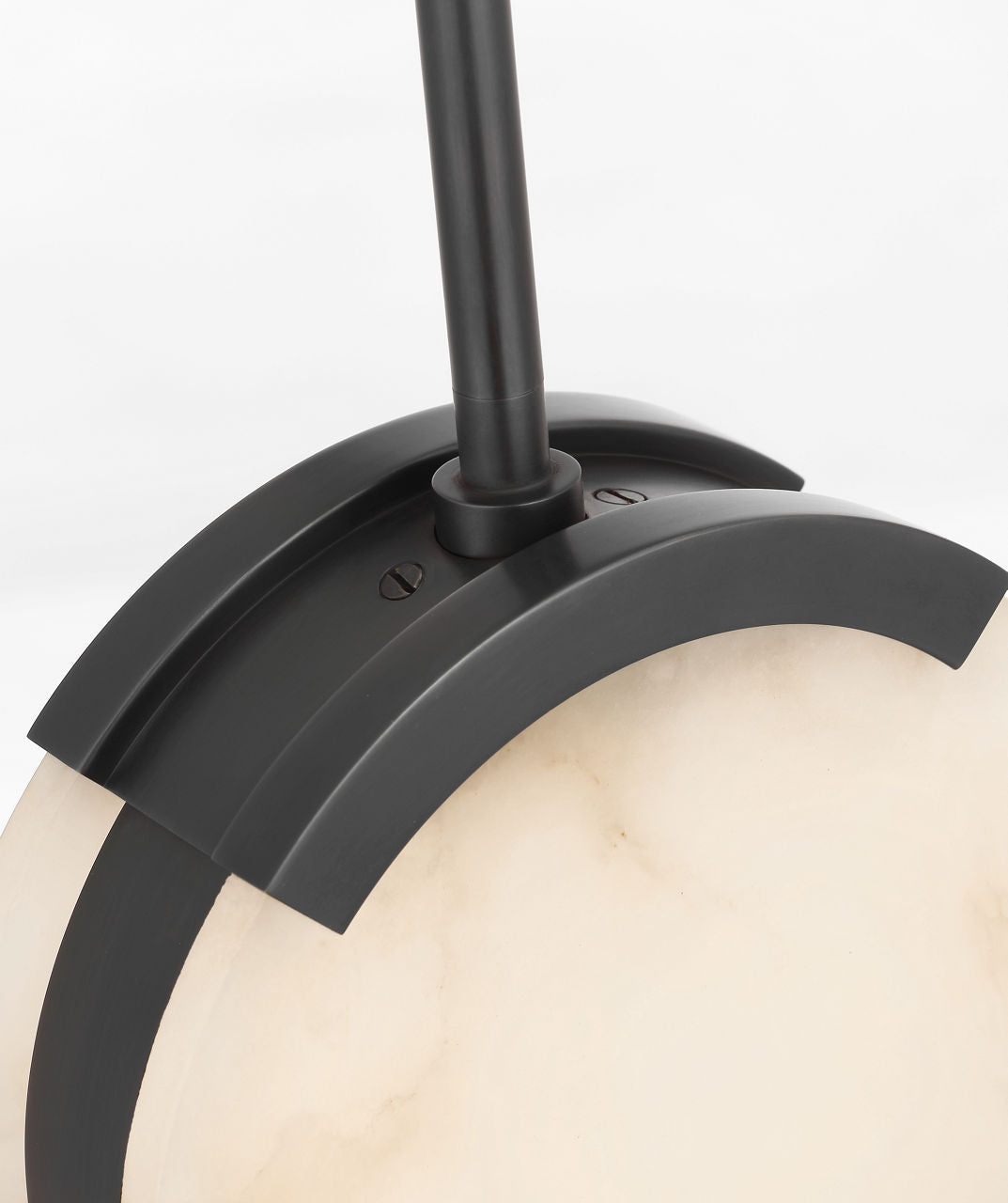 Melange 7" Pendant | Bronze | Alabaster