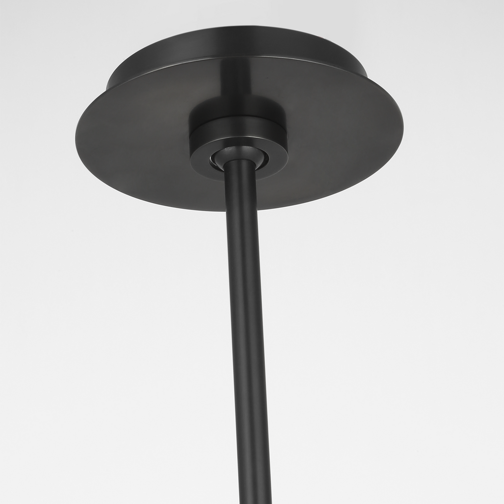 Melange 7" Pendant | Bronze | Alabaster