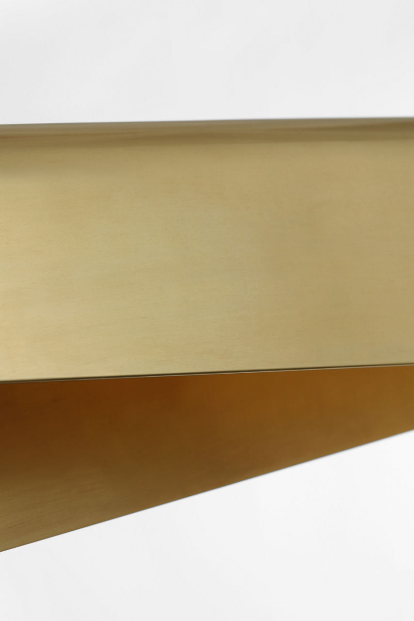 Piel 48" Linear Pendant | Antique-Burnished Brass