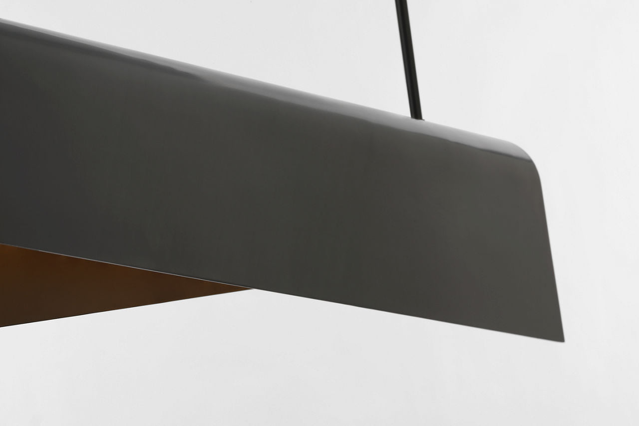 Piel 48" Linear Pendant | Bronze