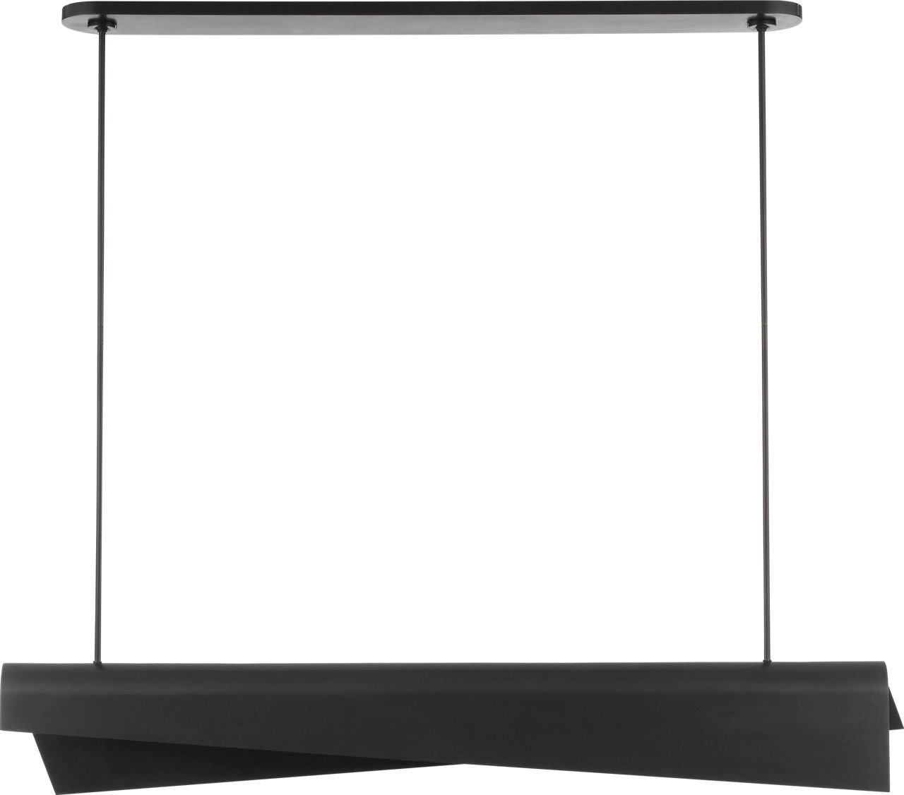 Piel 48" Linear Pendant | Bronze