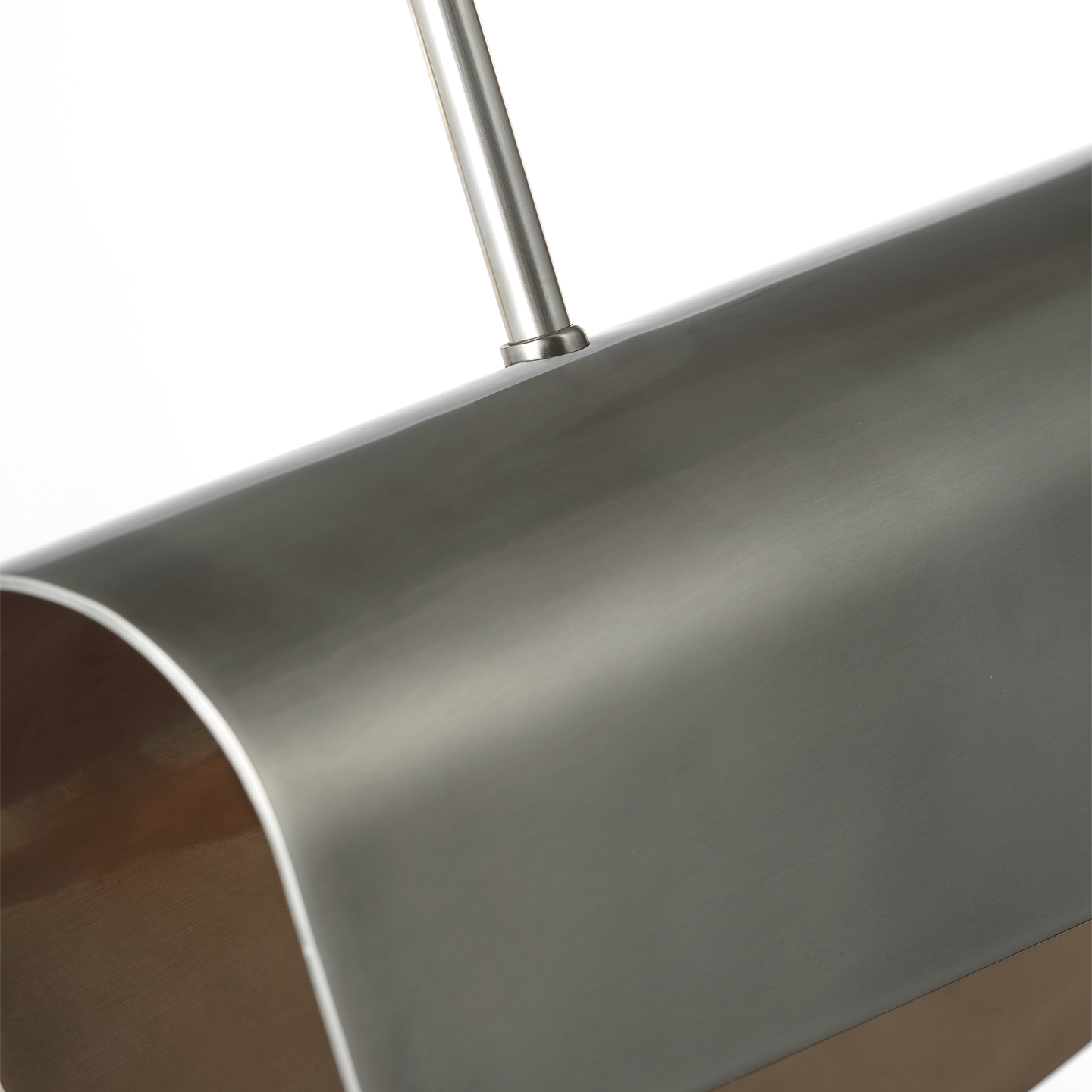 Piel 48" Linear Pendant | Pewter