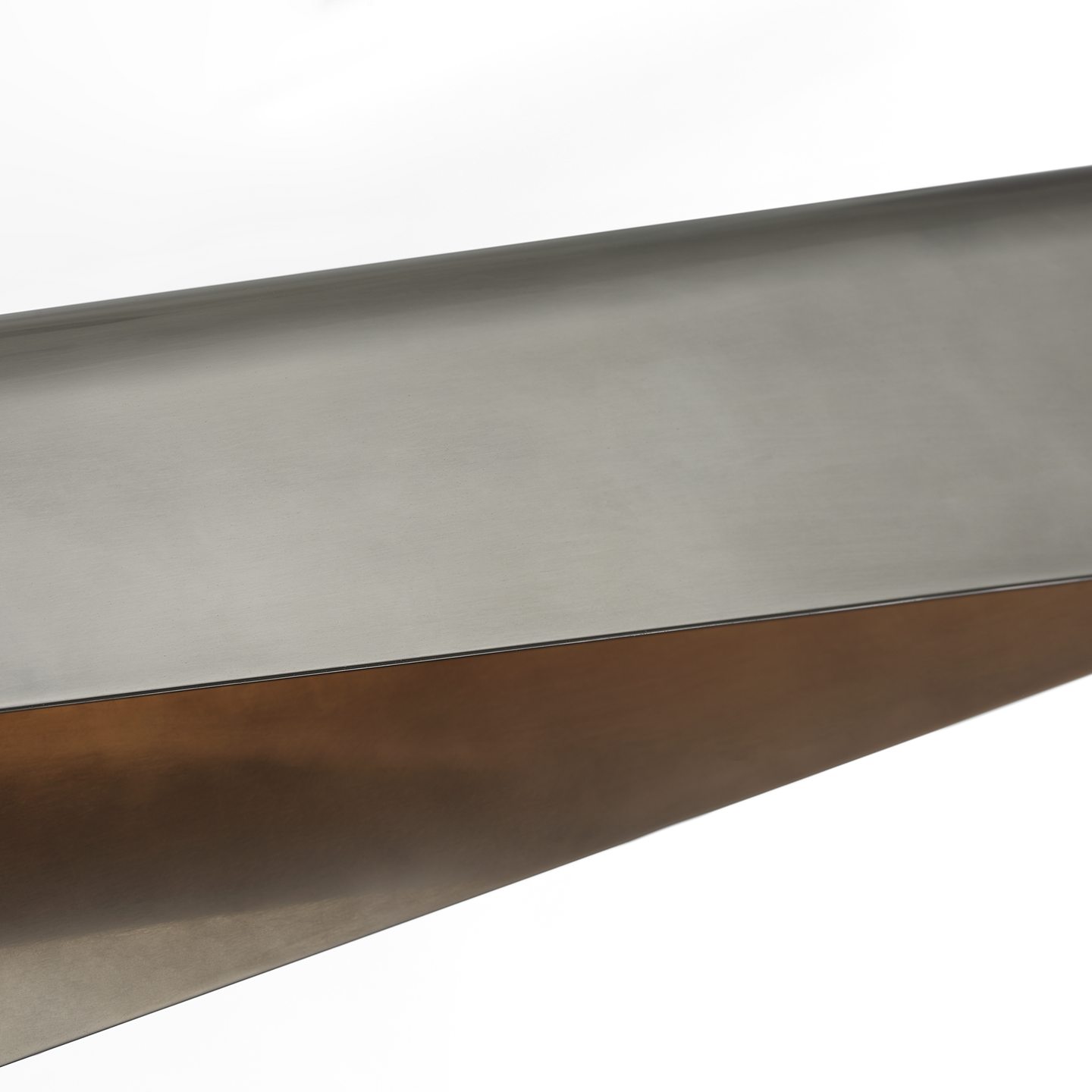 Piel 48" Linear Pendant | Pewter