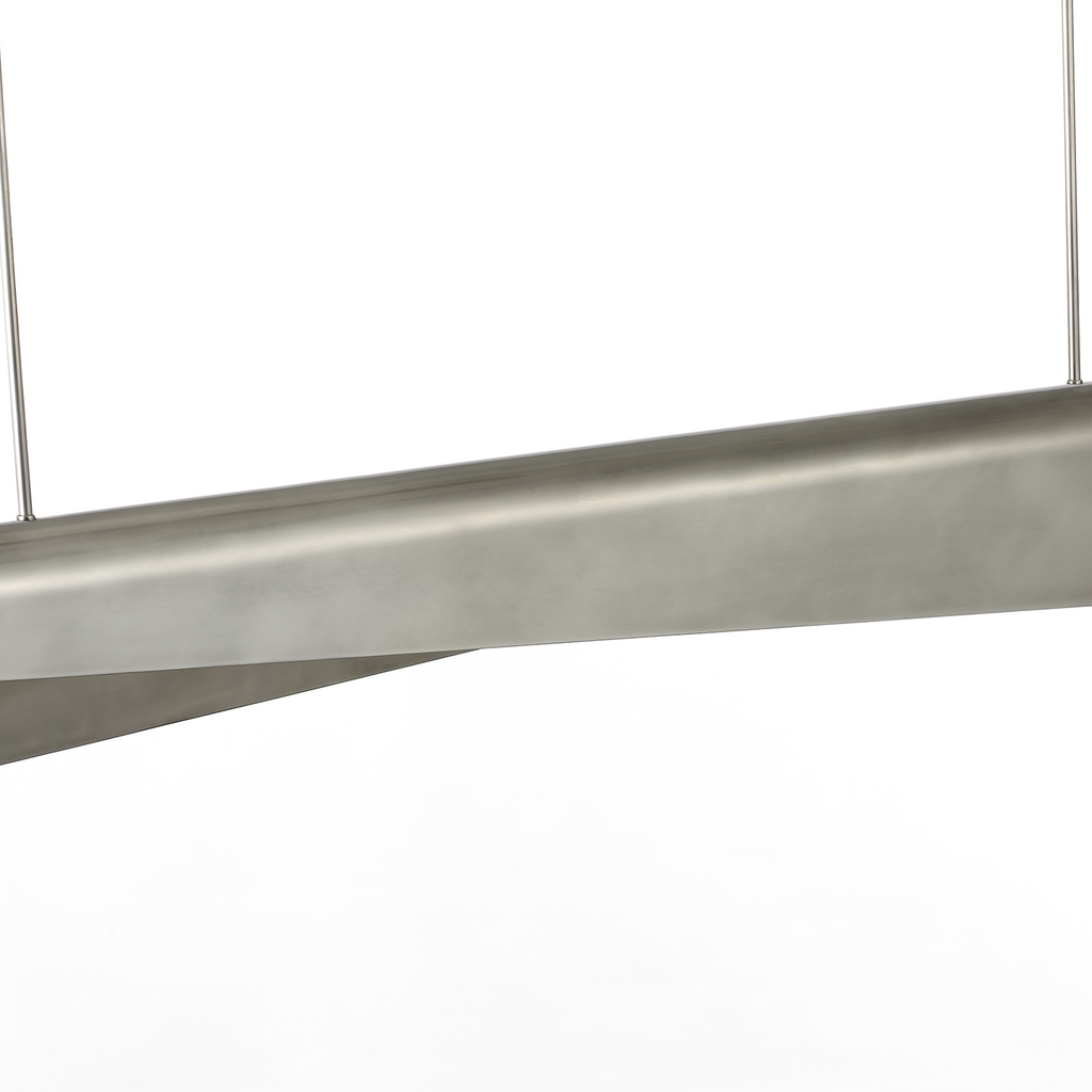 Piel 48" Linear Pendant | Pewter