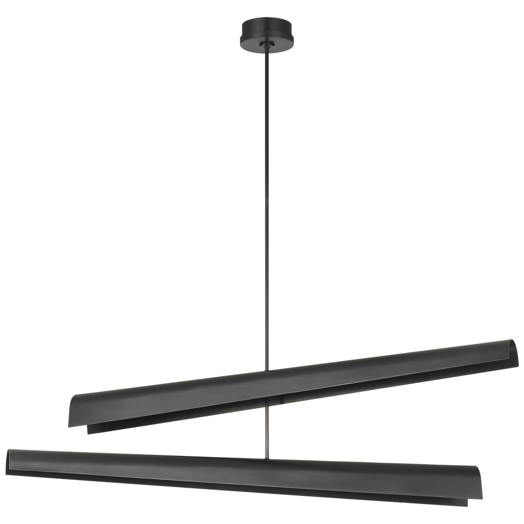 Piel 52" Multi-Positional Chandelier | Bronze