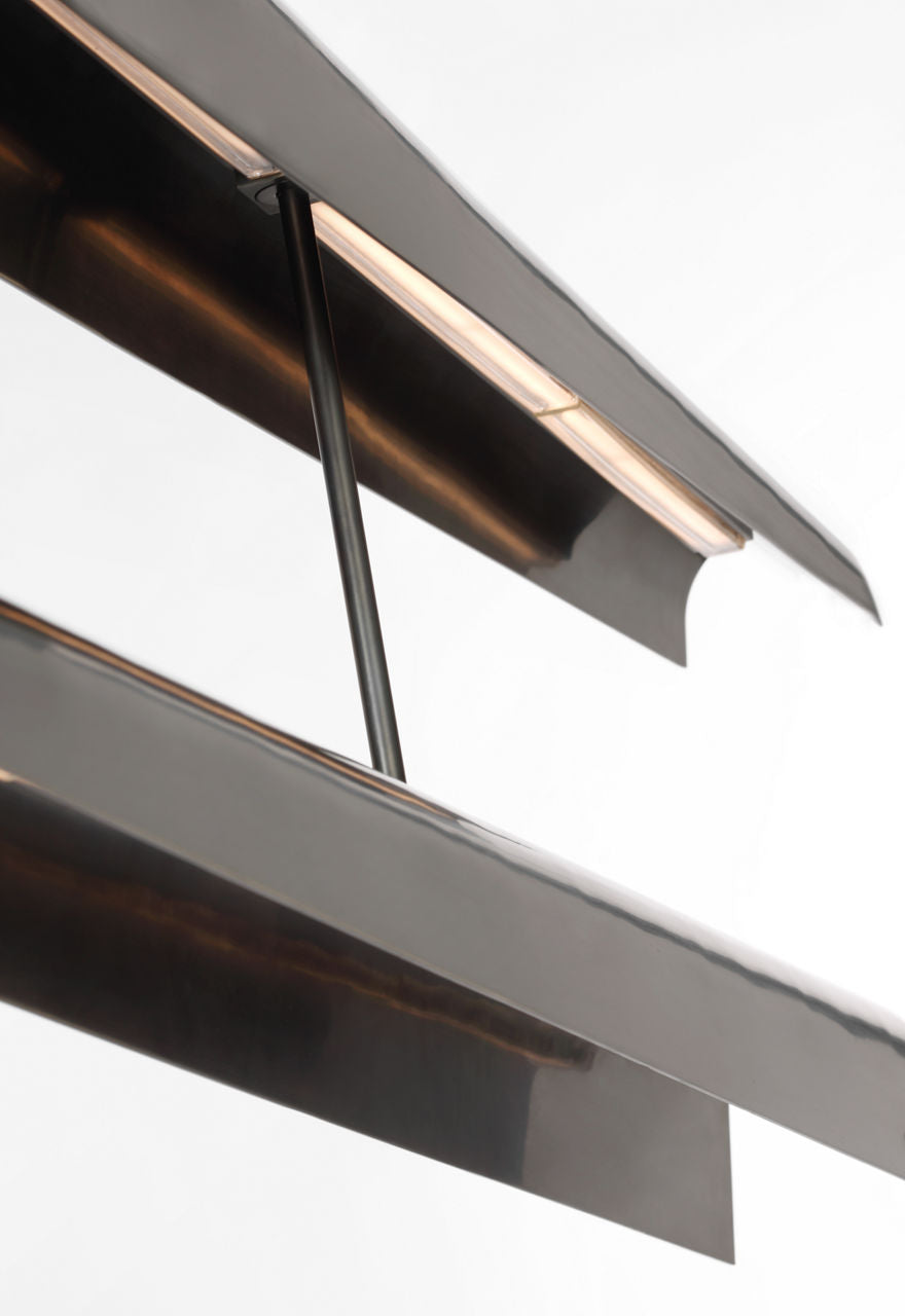 Piel 52" Multi-Positional Chandelier | Bronze