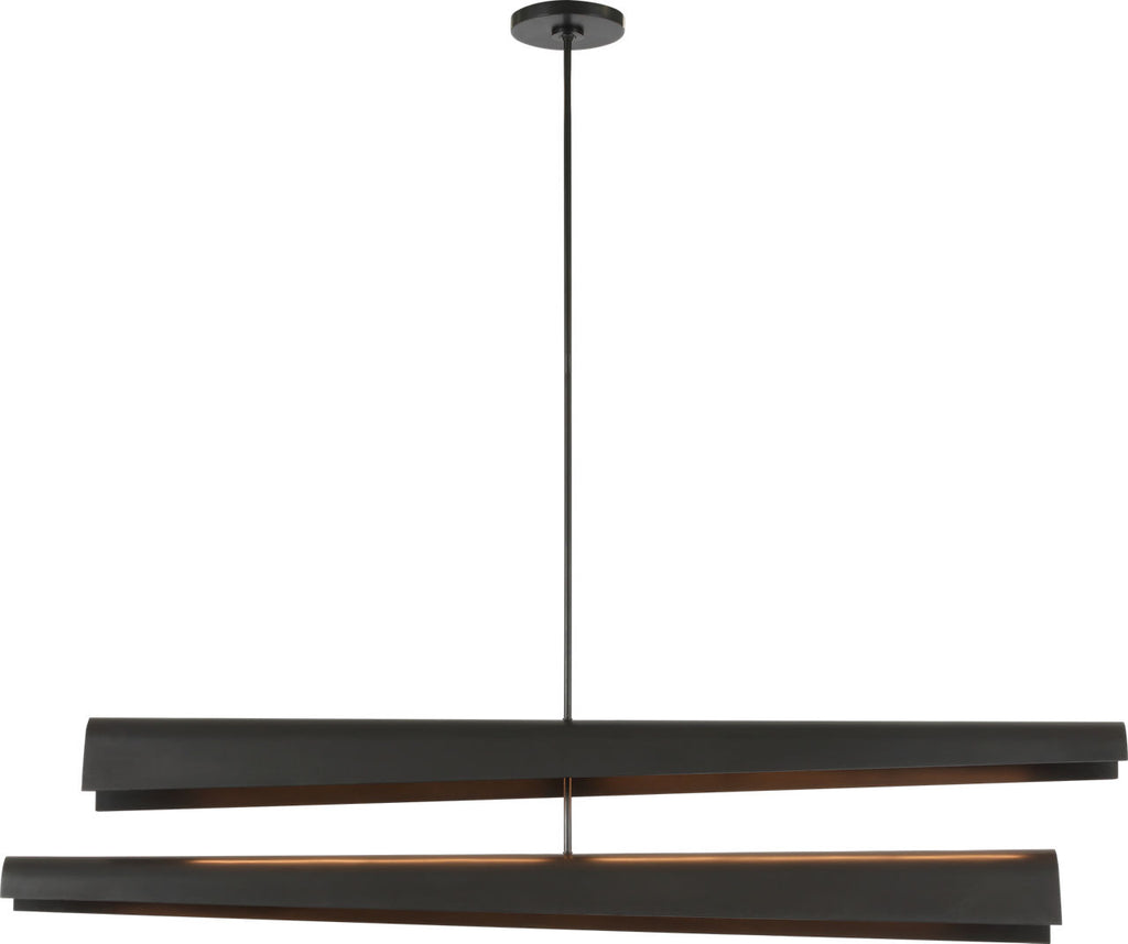 Piel 52" Multi-Positional Chandelier | Bronze