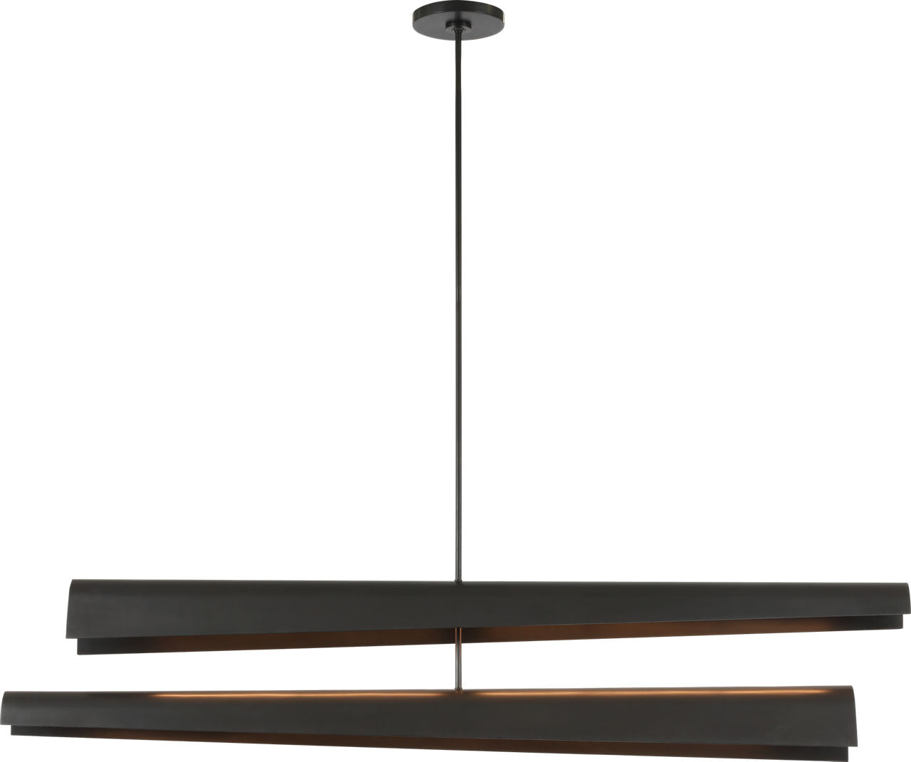 Piel 52" Multi-Positional Chandelier | Bronze