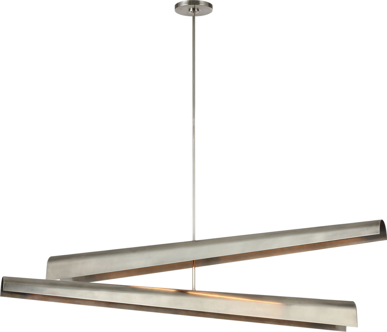 Piel 52" Multi-Positional Chandelier | Pewter