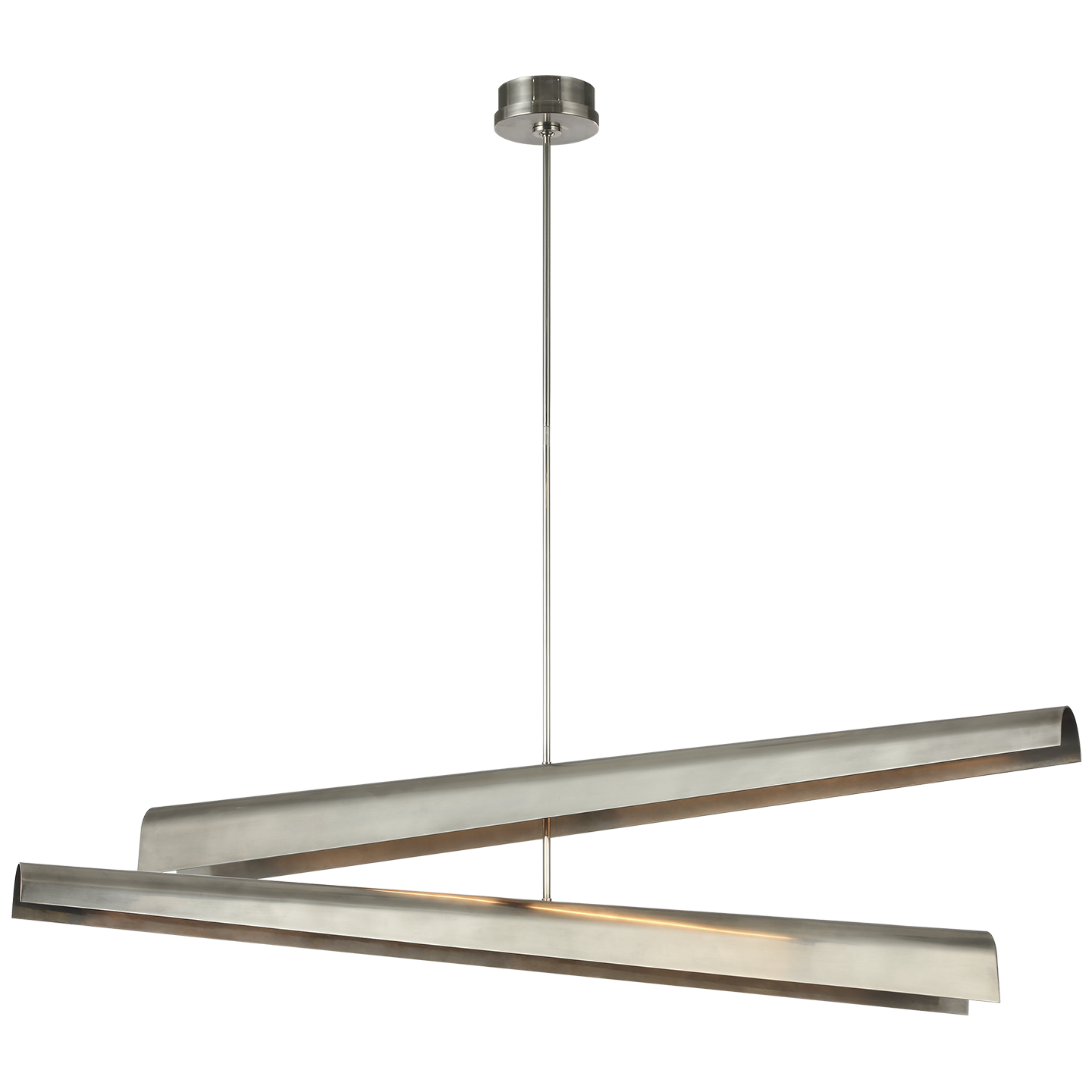 Piel 52" Multi-Positional Chandelier | Pewter