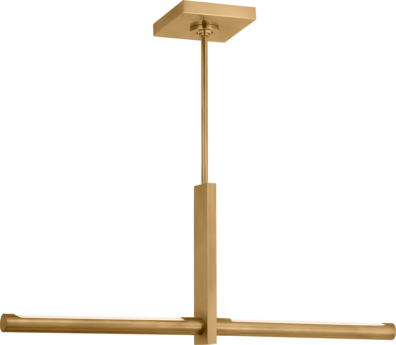 Axis 24" Linear Pendant | Antique-Burnished Brass