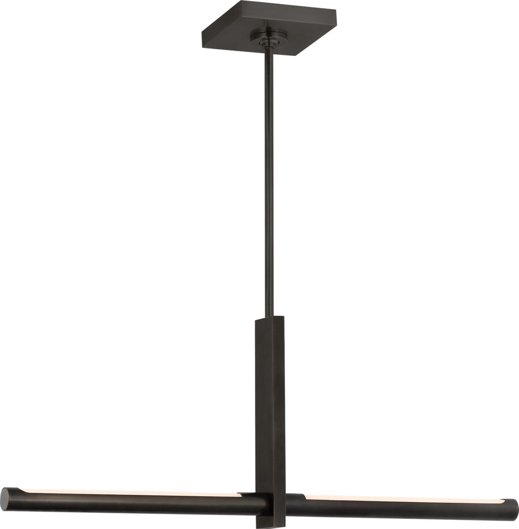 Axis 24" Linear Pendant | Bronze