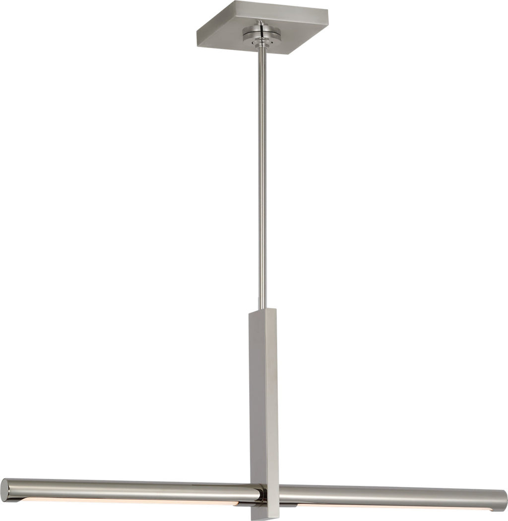 Axis 24" Linear Pendant | Polished Nickel