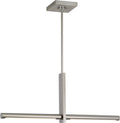 Axis 24" Linear Pendant | Polished Nickel