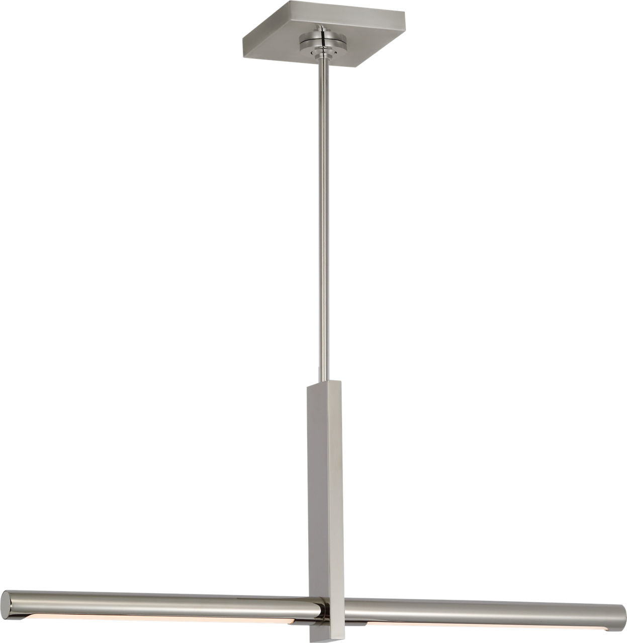 Axis 24" Linear Pendant | Polished Nickel