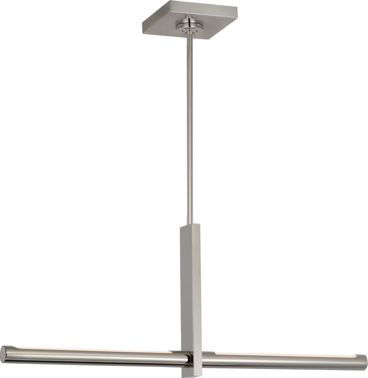 Axis 24" Linear Pendant | Polished Nickel