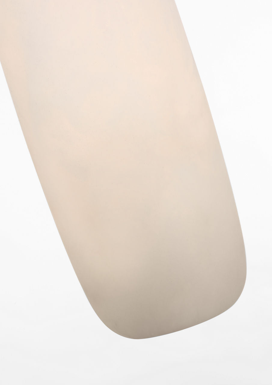 Formosa 11" Single Pendant | Antique-Burnished Brass | Alabaster