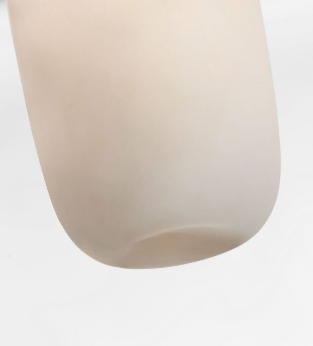 Formosa 11" Single Pendant | Antique-Burnished Brass | Alabaster