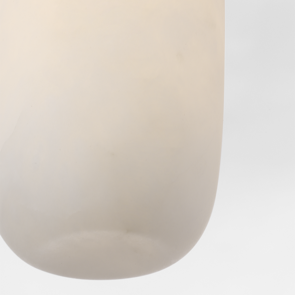Formosa 11" Single Pendant | Bronze | Alabaster