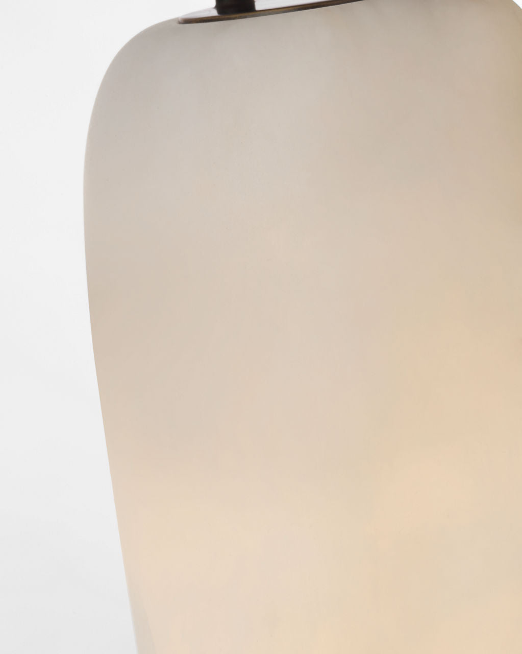 Formosa 11" Single Pendant | Bronze | Alabaster