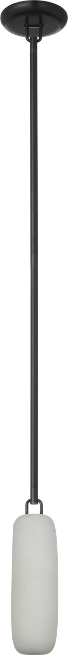 Formosa 11" Single Pendant | Bronze | Alabaster