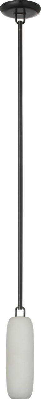 Formosa 11" Single Pendant | Bronze | Alabaster