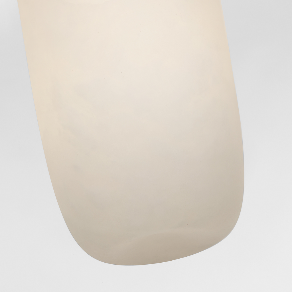 Formosa 17" Single Pendant | Antique-Burnished Brass | Alabaster
