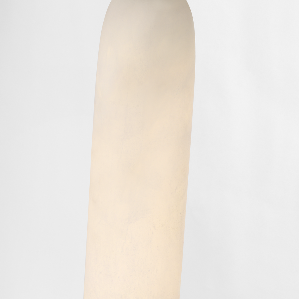 Formosa 17" Single Pendant | Bronze | Alabaster