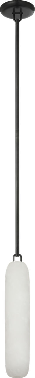 Formosa 17" Single Pendant | Bronze | Alabaster