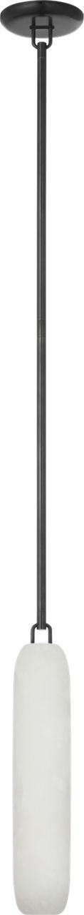 Formosa 17" Single Pendant | Bronze | Alabaster