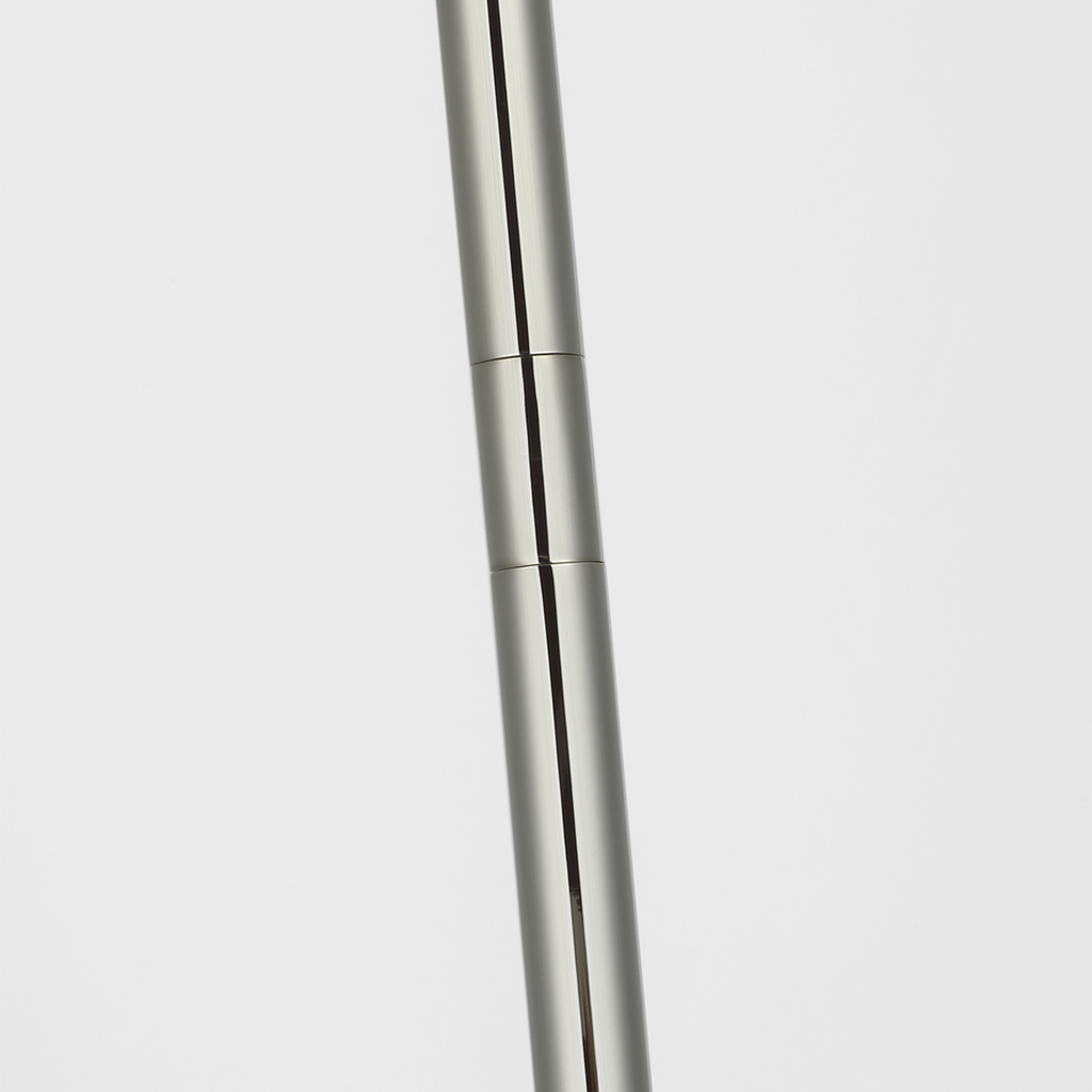 Formosa 17" Single Pendant | Polished Nickel | Alabaster