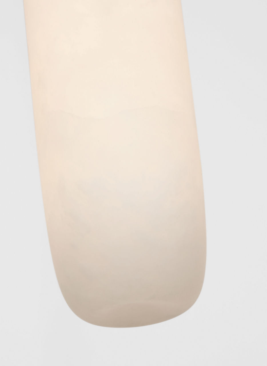 Formosa 17" Single Pendant | Polished Nickel | Alabaster