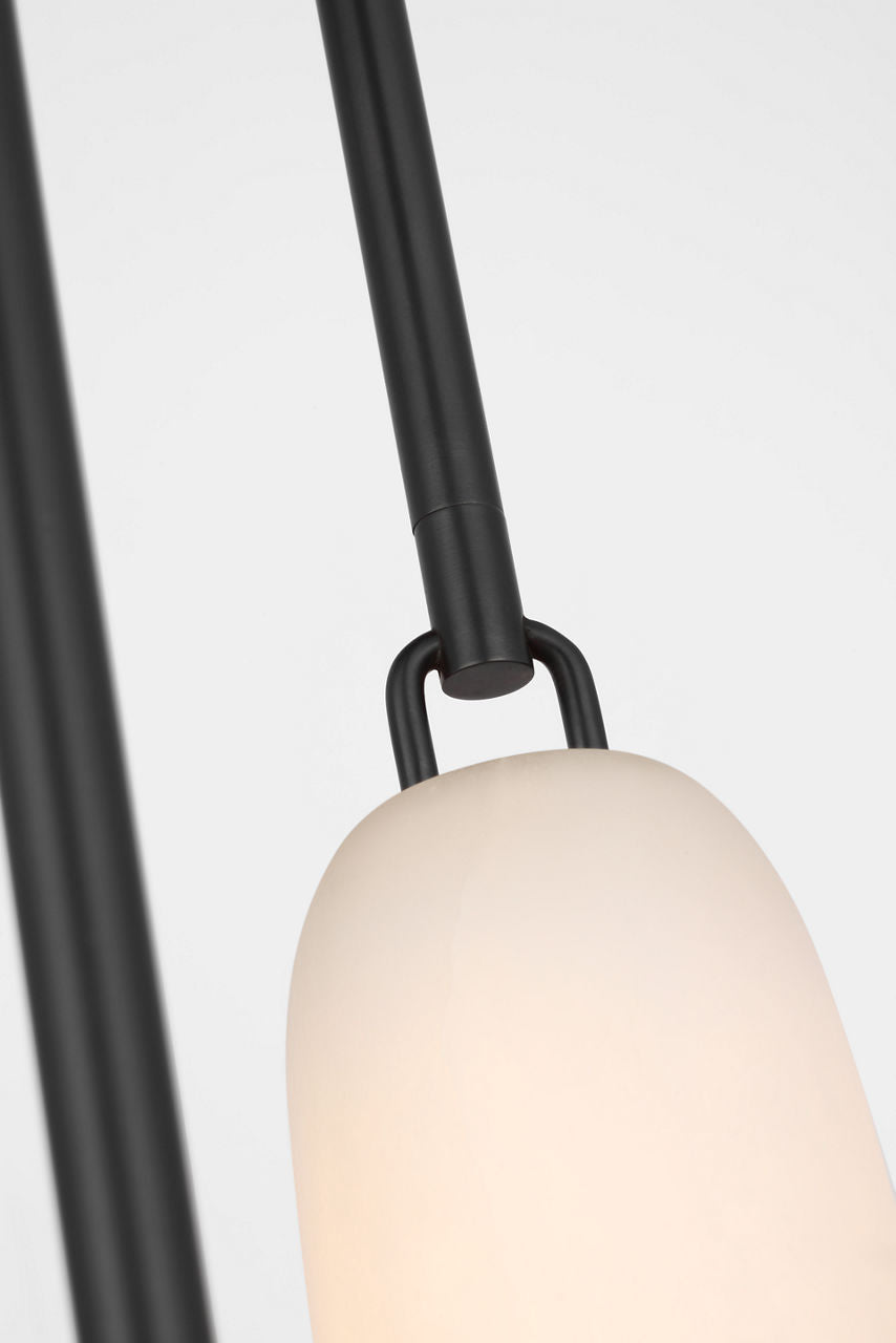 Formosa 3-Light Pendant | Bronze | Alabaster