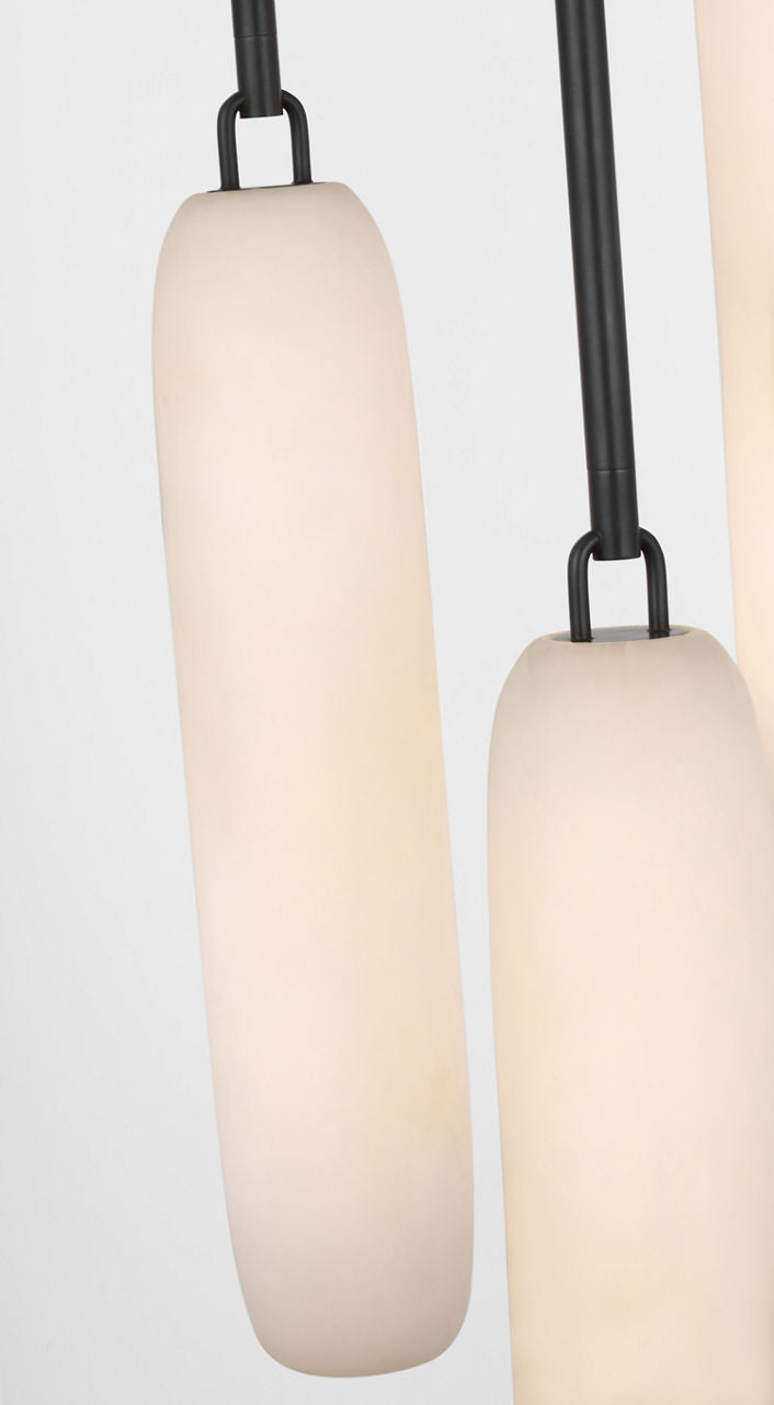 Formosa 3-Light Pendant | Bronze | Alabaster