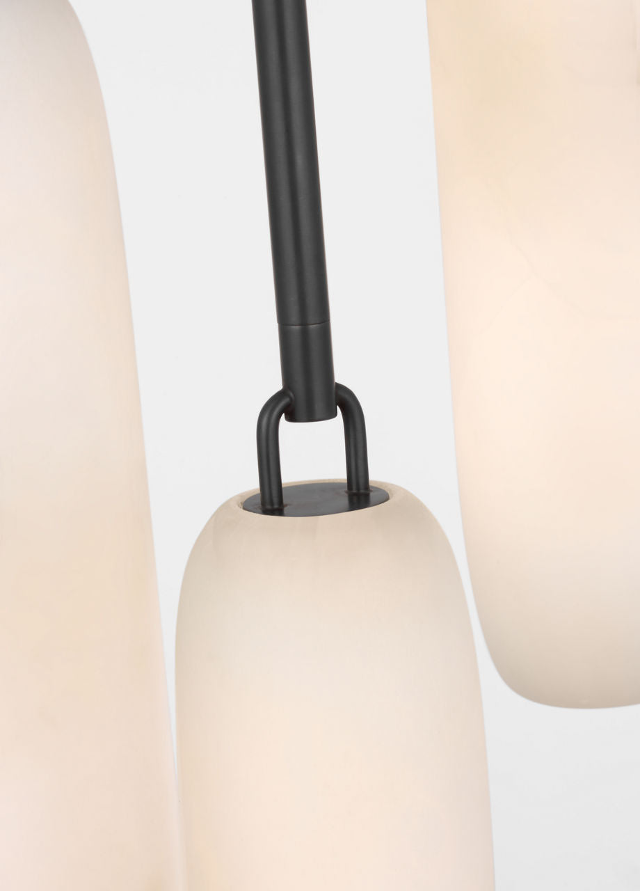 Formosa 3-Light Pendant | Bronze | Alabaster