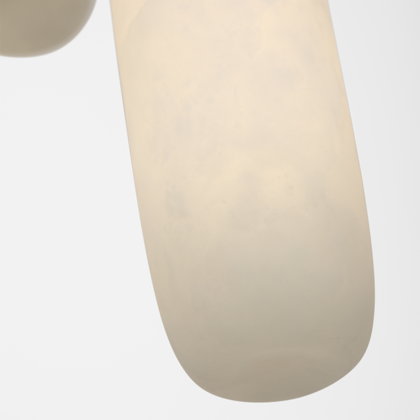 Formosa 3-Light Pendant | Polished Nickel | Alabaster