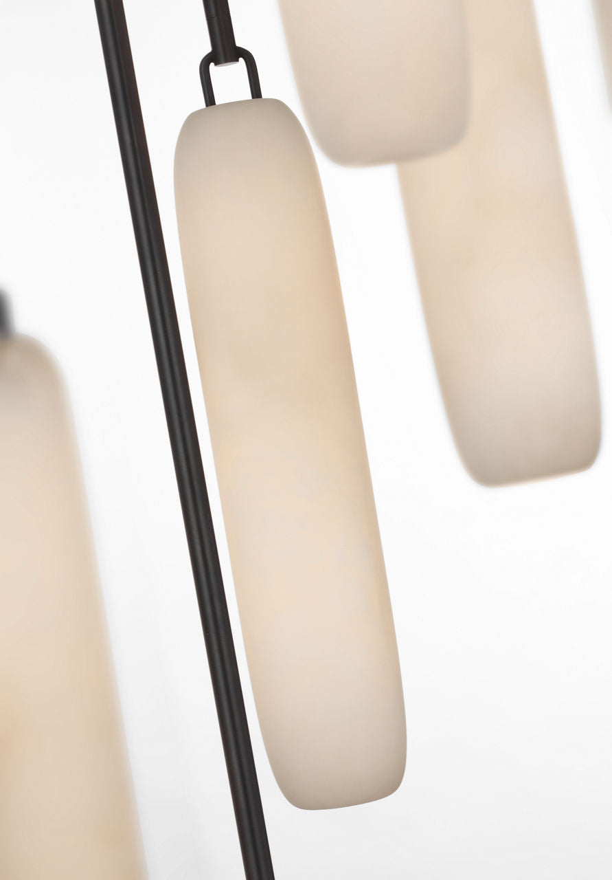 Formosa 7-Light Pendant | Bronze | Alabaster