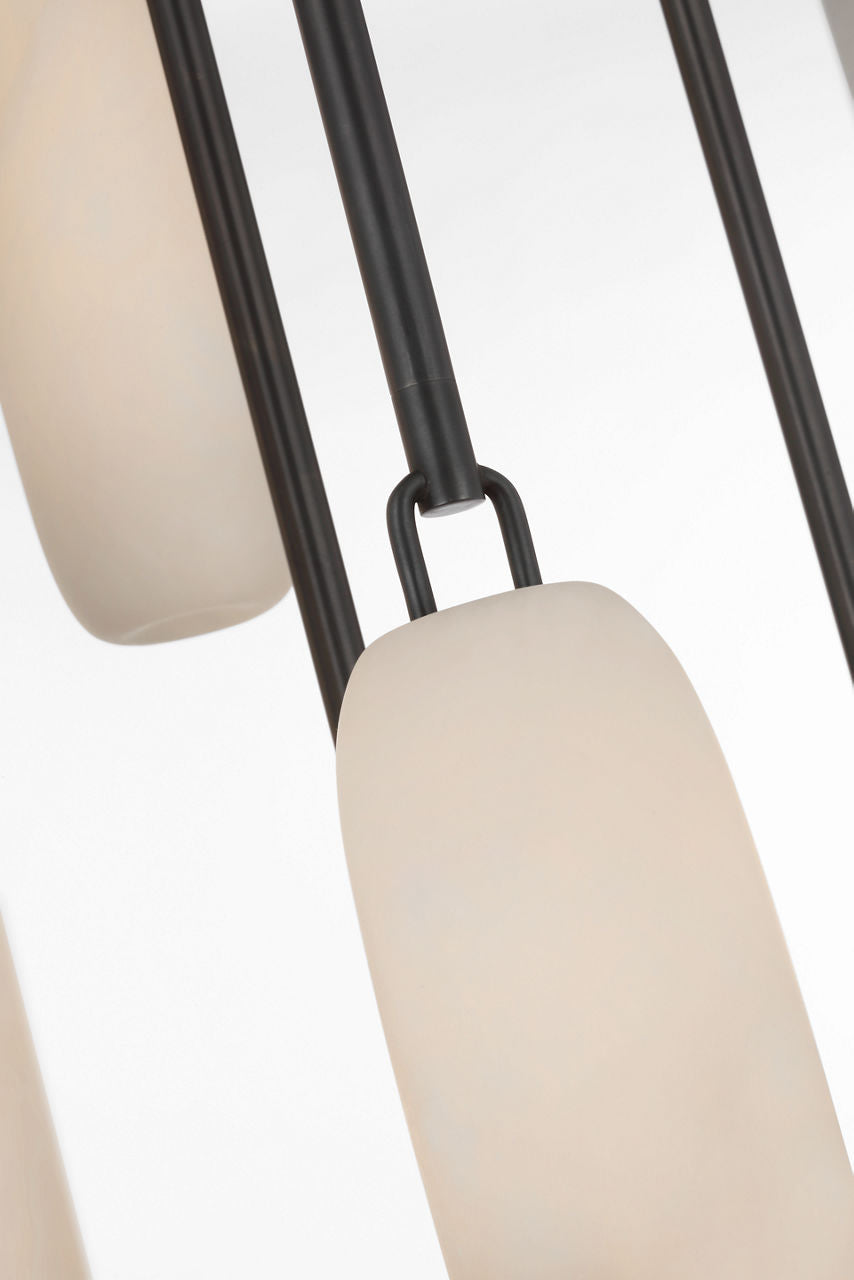 Formosa 7-Light Pendant | Bronze | Alabaster