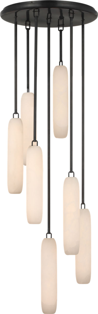 Formosa 7-Light Pendant | Bronze | Alabaster