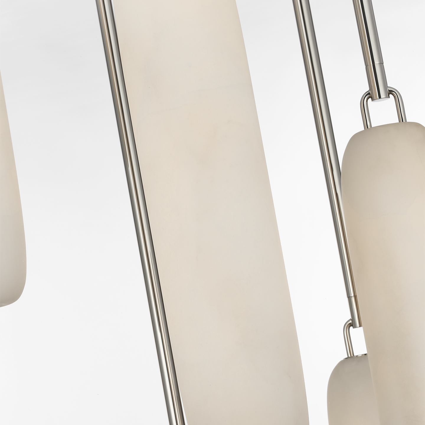 Formosa 7-Light Pendant | Polished Nickel | Alabaster