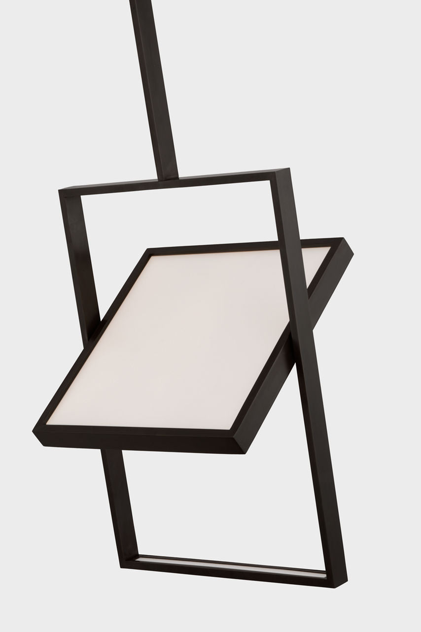 Entoure 17" Rotating Pendant | Bronze