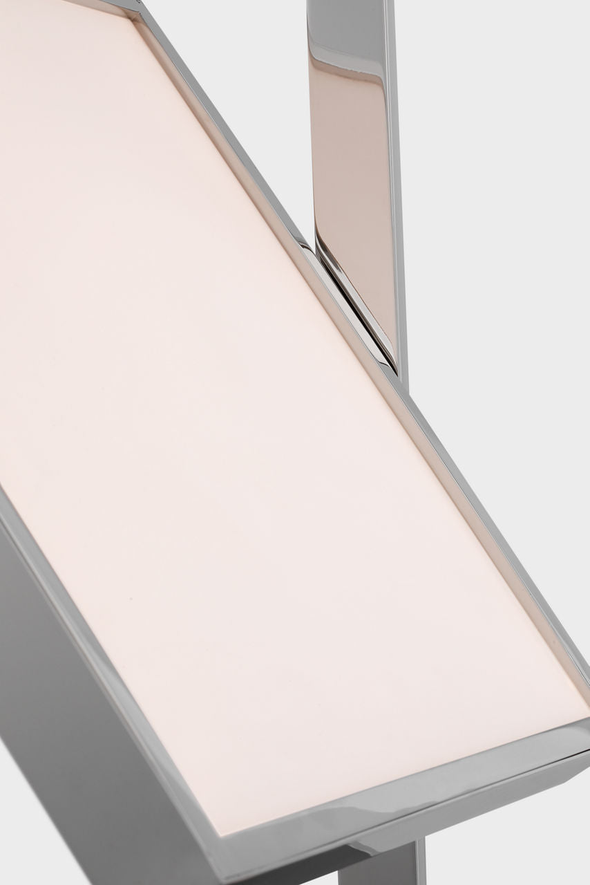 Entoure 17" Rotating Pendant | Polished Nickel