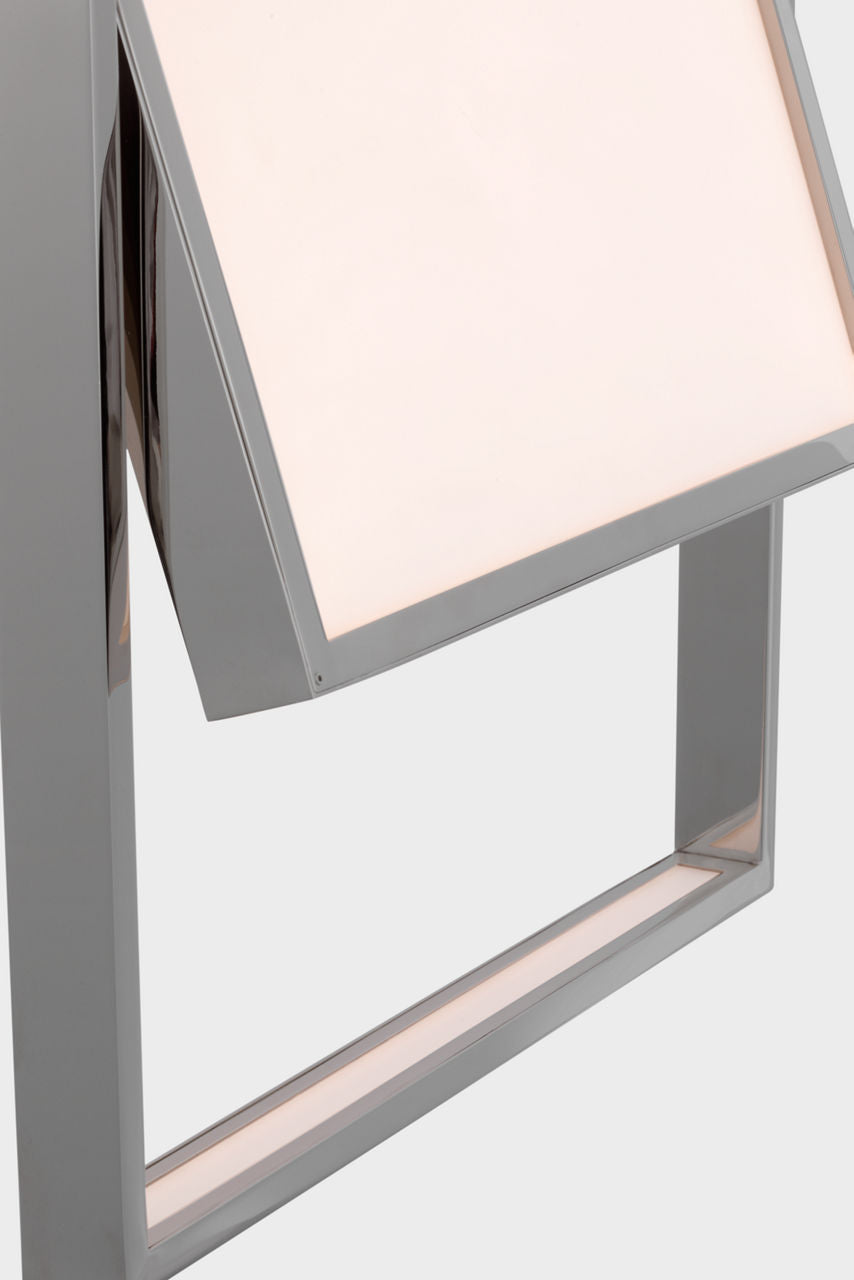 Entoure 17" Rotating Pendant | Polished Nickel