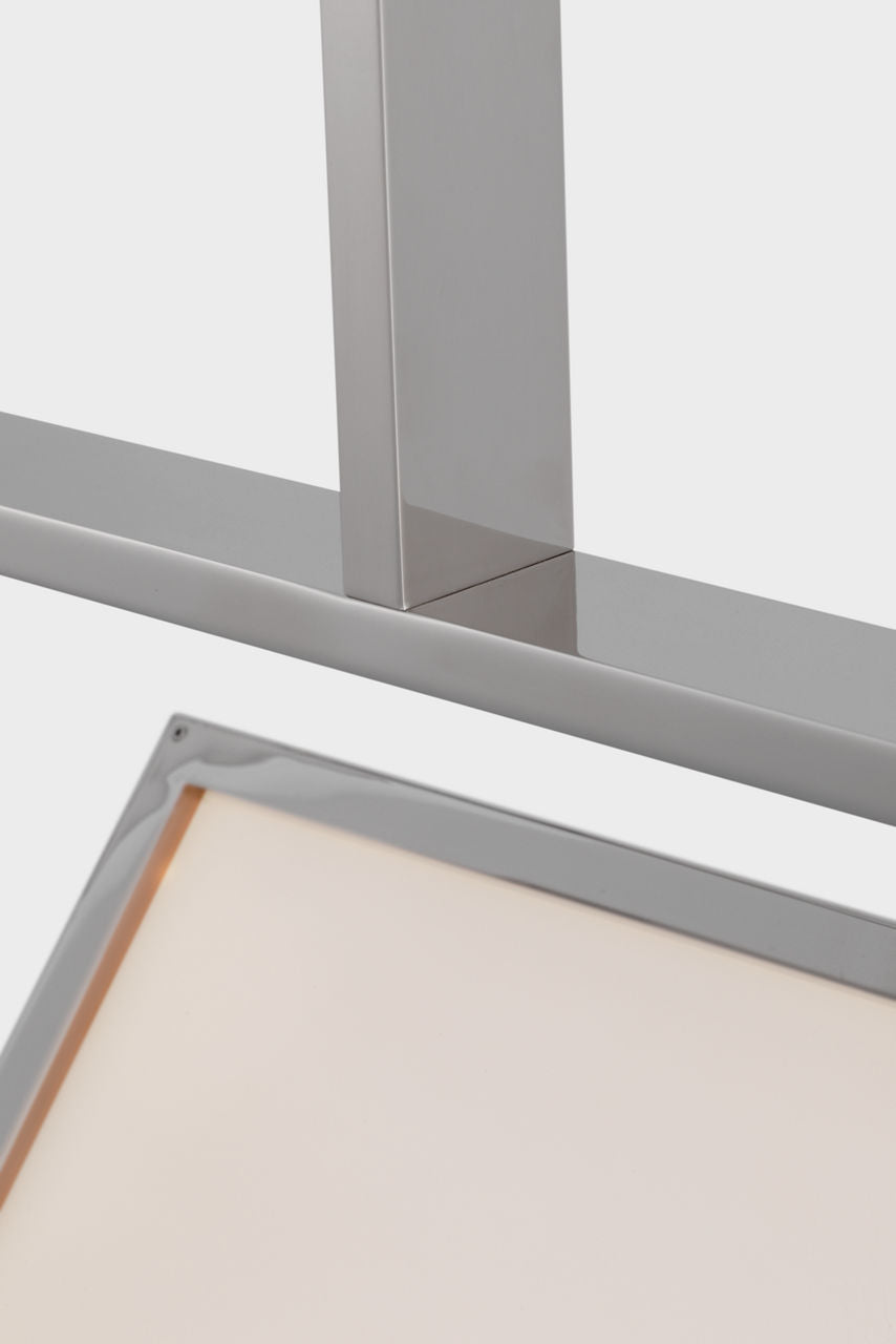 Entoure 17" Rotating Pendant | Polished Nickel